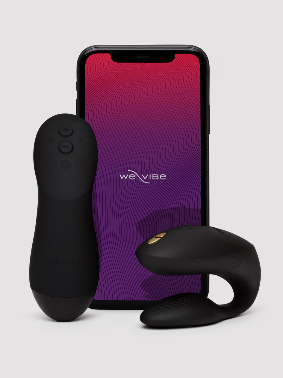 We-Vibe Chorus Pro Satin Black App and Remote Controlled Couple's Vibrator